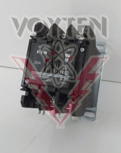 C25DND330 Contactor by Eaton, Cutler Hammer or Westinghouse