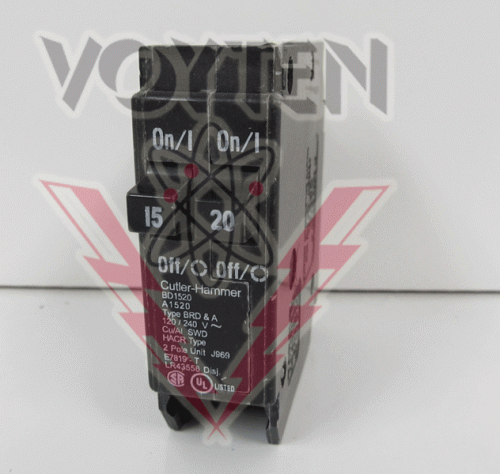 BD1520 Circuit Breaker by Eaton, Curler Hammer or Westinghouse