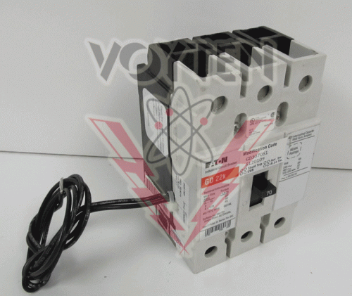 GD3070S1 Circuit Breaker by Eaton, Curler Hammer or Westinghouse
