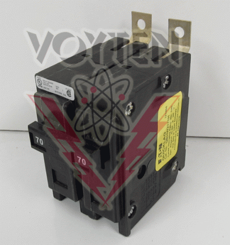 QBHW2070H Circuit Breaker by Eaton, Curler Hammer or Westinghouse