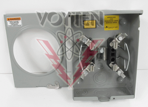 URS101BDQCH Meter Socket by Eaton, Cutler Hammer or Westinghouse