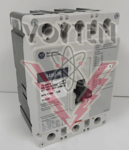 140U-I6C3-C70M Circuit Breaker by Allen Bradley
