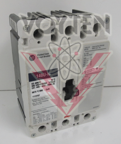 140U-I6C3-C60M Circuit Breaker by Allen Bradley