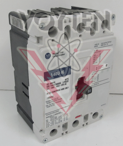 140U-I6C3-C80 Circuit Breaker by Allen Bradley