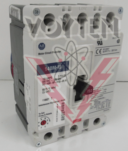 140M-I8P-D15S-CX Circuit Breaker by Allen Bradley