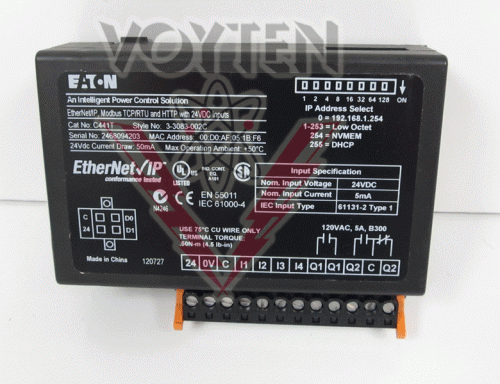 C441T Ethernet Modbus by Eaton, Cutler Hammer or Westinghouse