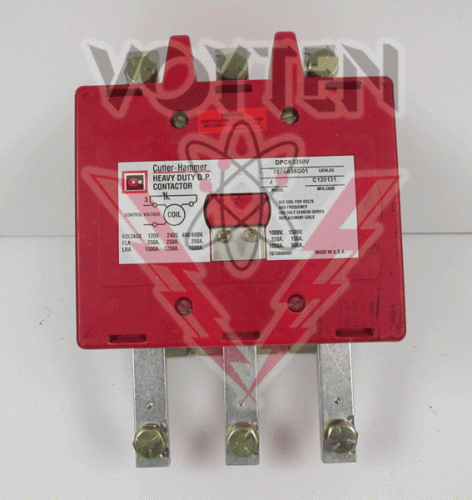 DPCK3250V Contactor by Eaton, Cutler Hammer or Westinghouse