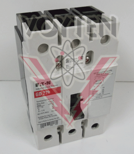GD3020 Circuit Breaker by Eaton, Cutler Hammer or Westinghouse