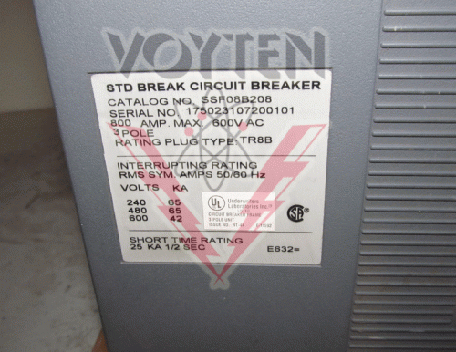 SSF08B208 Circuit Breaker by General Electric