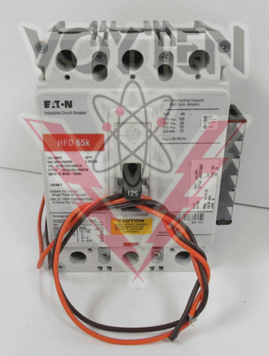 HFD3125LC06U14 Circuit Breaker by Eaton, Cutler Hammer or Westinghouse