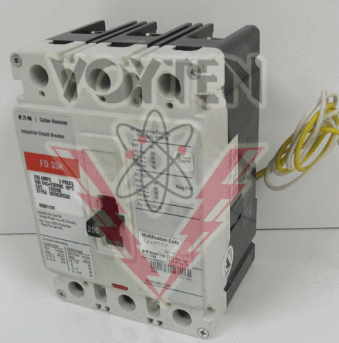 FD3200S25 Circuit Breaker by Eaton, Cutler Hammer or Westinghouse