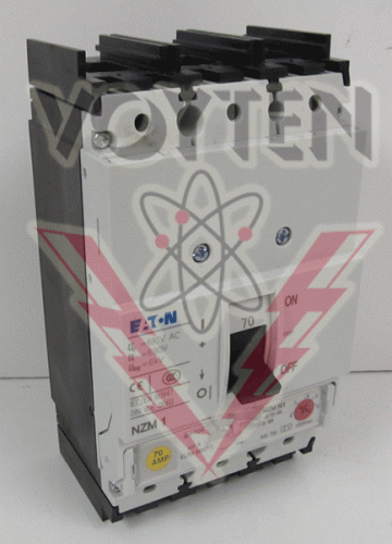NZMN1-AF70-NA Circuit Breaker by Eaton, Cutler Hammer or Westinghouse