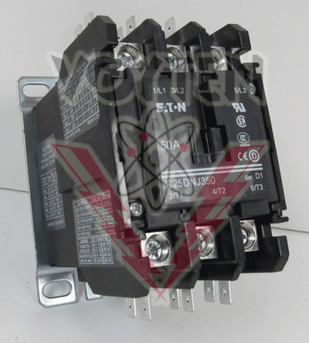 C25DNJ350A Contactor by Eaton, Cutler Hammer or Westinghouse