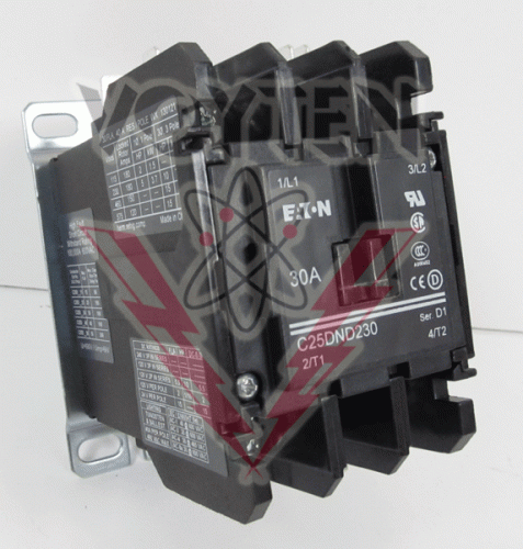 C25DND230A Contactor by Eaton, Cutler Hammer or Westinghouse