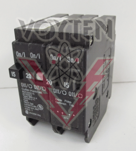 BQC2202115 Circuit Breaker by Eaton, Cutler Hammer or Westinghouse