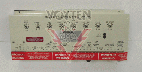 8271-442 Load Sharing and Speed Control by Woodward
