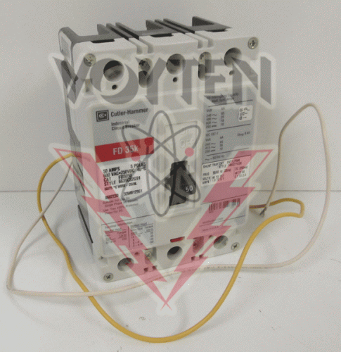 FD3050S05 Circuit Breaker by Eaton, Cutler Hammer or Westinghouse