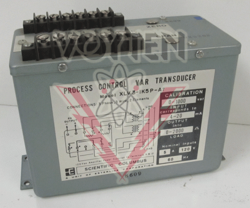 XLV3-1K5P-A7 Transducer by Scientific Columbus