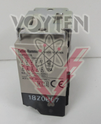 D9PR8BA Relay by Eaton, Cutler Hammer or Westinghouse