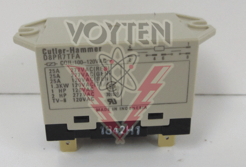 D8PR7TFA Relay by Eaton, Cutler Hammer or Westinghouse