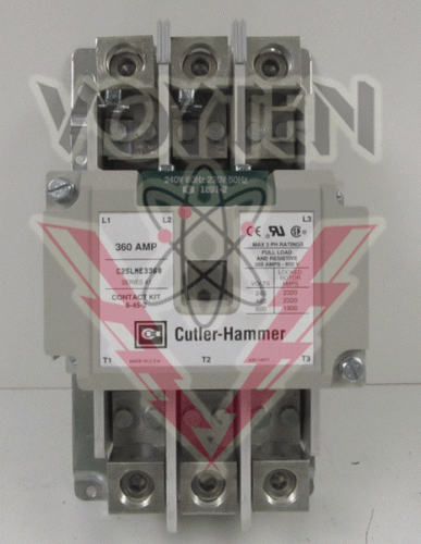 C25LNE3360B Contactor by Eaton, Cutler Hammer or Westinghouse