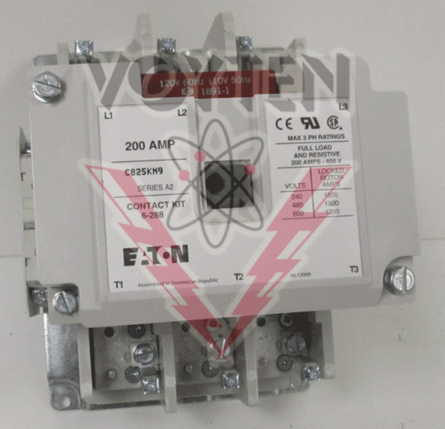 C825KN9A Contactor by Eaton, Cutler Hammer or Westinghouse