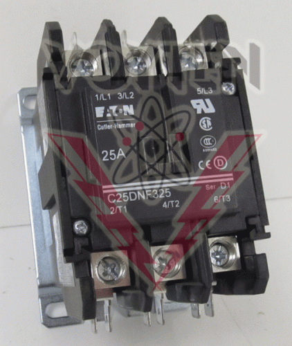 C25DNF325T Contactor by Eaton, Cutler Hammer or Westinghouse