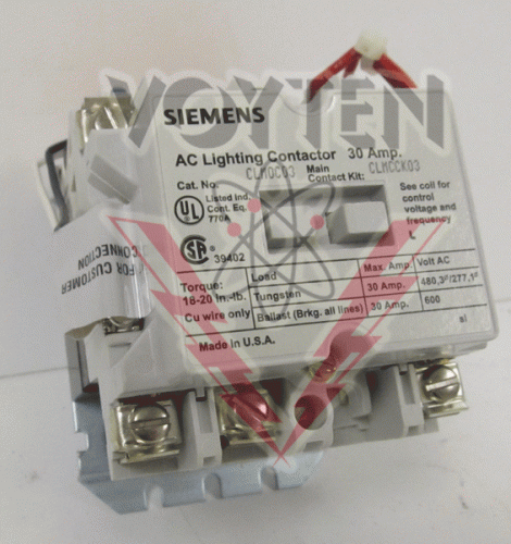 CLM0C03480 Contactor by Siemens