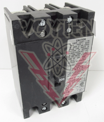 CC3200YJ Circuit Breaker by Eaton, Cutler Hammer or Westinghouse