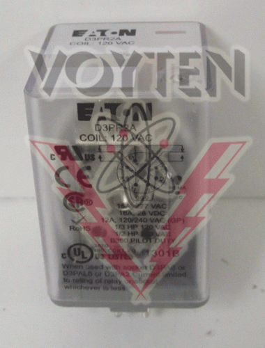 D3PR2A Relay by Eaton, Cutler Hammer or Westinghouse