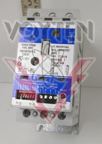 W200M1CNC Starter by Eaton, Cutler Hammer or Westinghouse