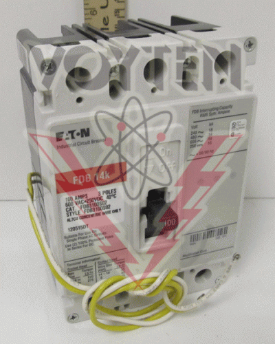 FDB3100S02 Circuit Breaker by Eaton, Cutler Hammer or Westinghouse