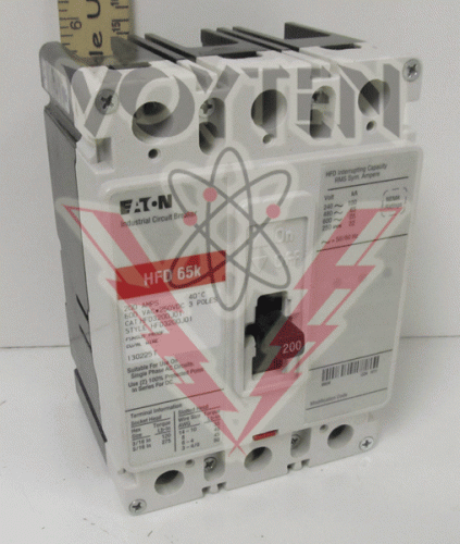 HFD3200J01 Circuit Breaker by Eaton, Cutler Hammer or Westinghouse