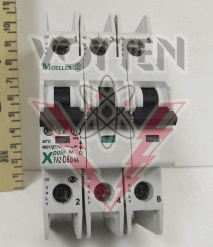 FAZ-D6/3-NA Circuit Breaker by Moeller
