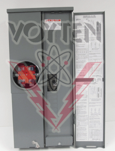 SC2040M200C Meter Socket Combo by Square D