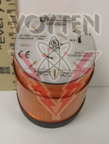 XVPC6G5 Amber Strobe by Telemecanique