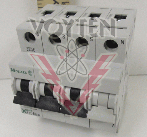 FAZ-B63/3N Circuit Breaker by Moeller