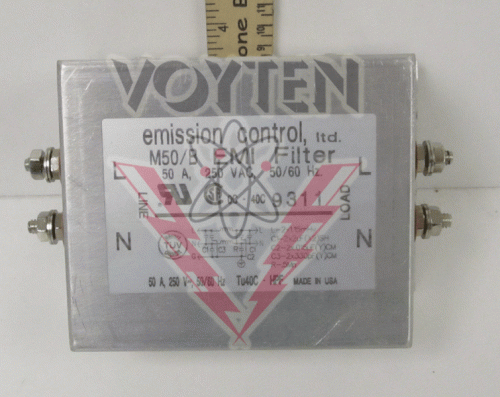 M50/B EMI Filter by Emission Control