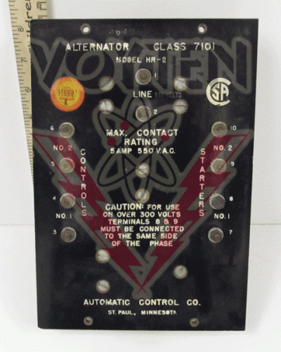 7101-HR-2 Alternator by Auto Control
