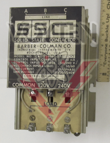 CA13-24060-27-1-00 Control Input by Barber-Colman