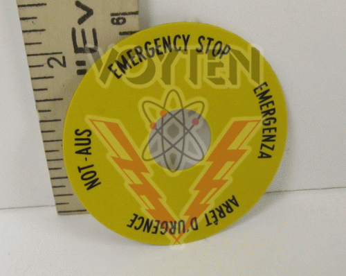 SRT1 Emergency Stop Plate by Moeller