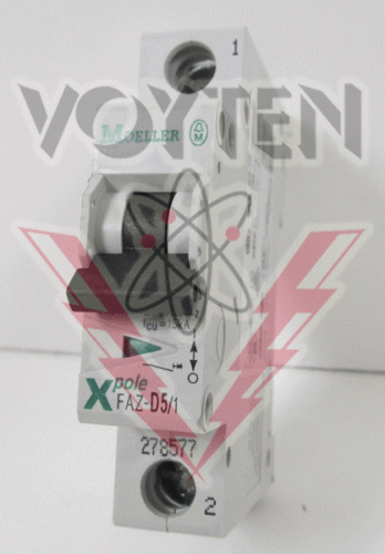 FAZ-D5/1 Circuit Breaker by Moeller