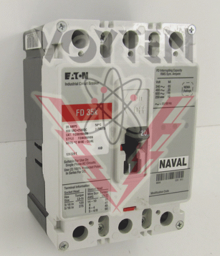 FD3020VH09 Circuit Breaker by Eaton, Cutler Hammer or Westinghouse
