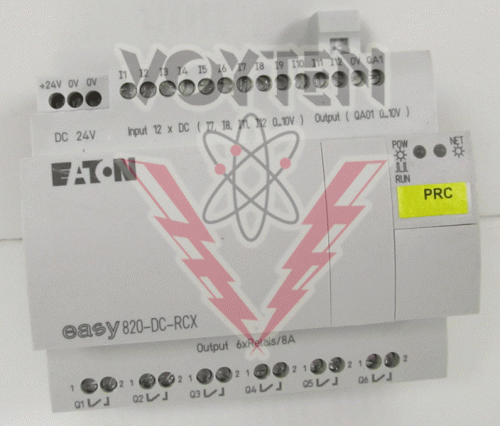 EASY820-DC-RCX Programmable Relay by Eaton, Cutler Hammer or Westinghouse