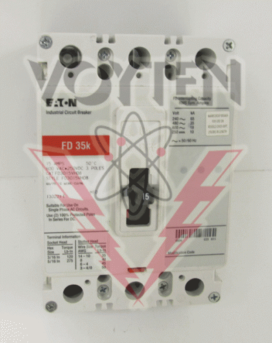 FD3015VH08 Circuit Breaker by Eaton, Cutler Hammer or Westinghouse