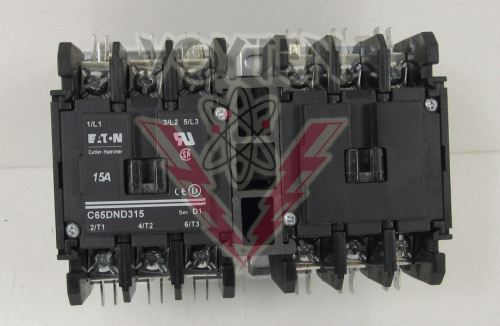 C65DND315T9 Contactor by Eaton, Cutler Hammer or Westinghouse