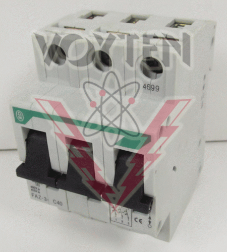 FAZ-3-C40 Circuit Breaker by Moeller
