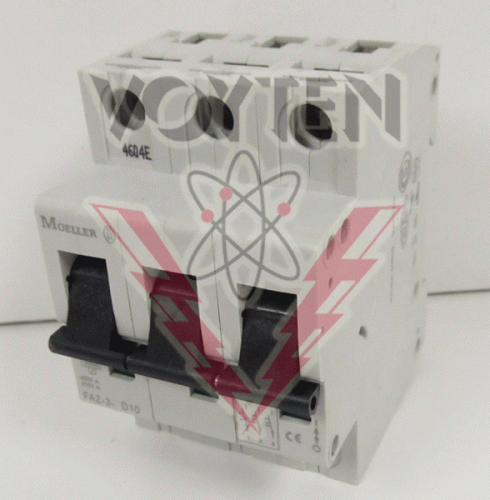 FAZ-3-D10 Circuit Breaker by Moeller