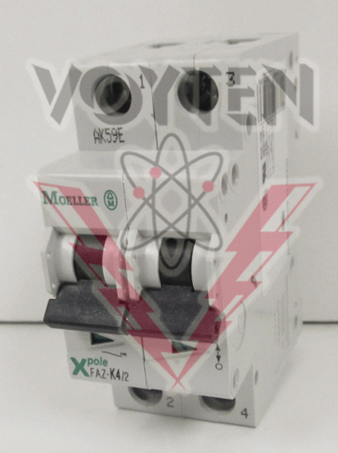 FAZ-K4/2 Circuit Breaker by Moeller