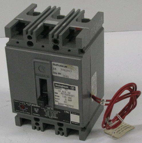 HFB3190ML with Aux. Switch Circuit Breaker